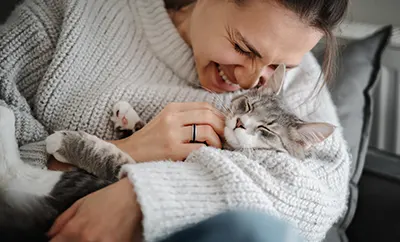 Les chats - independants mais affectueux